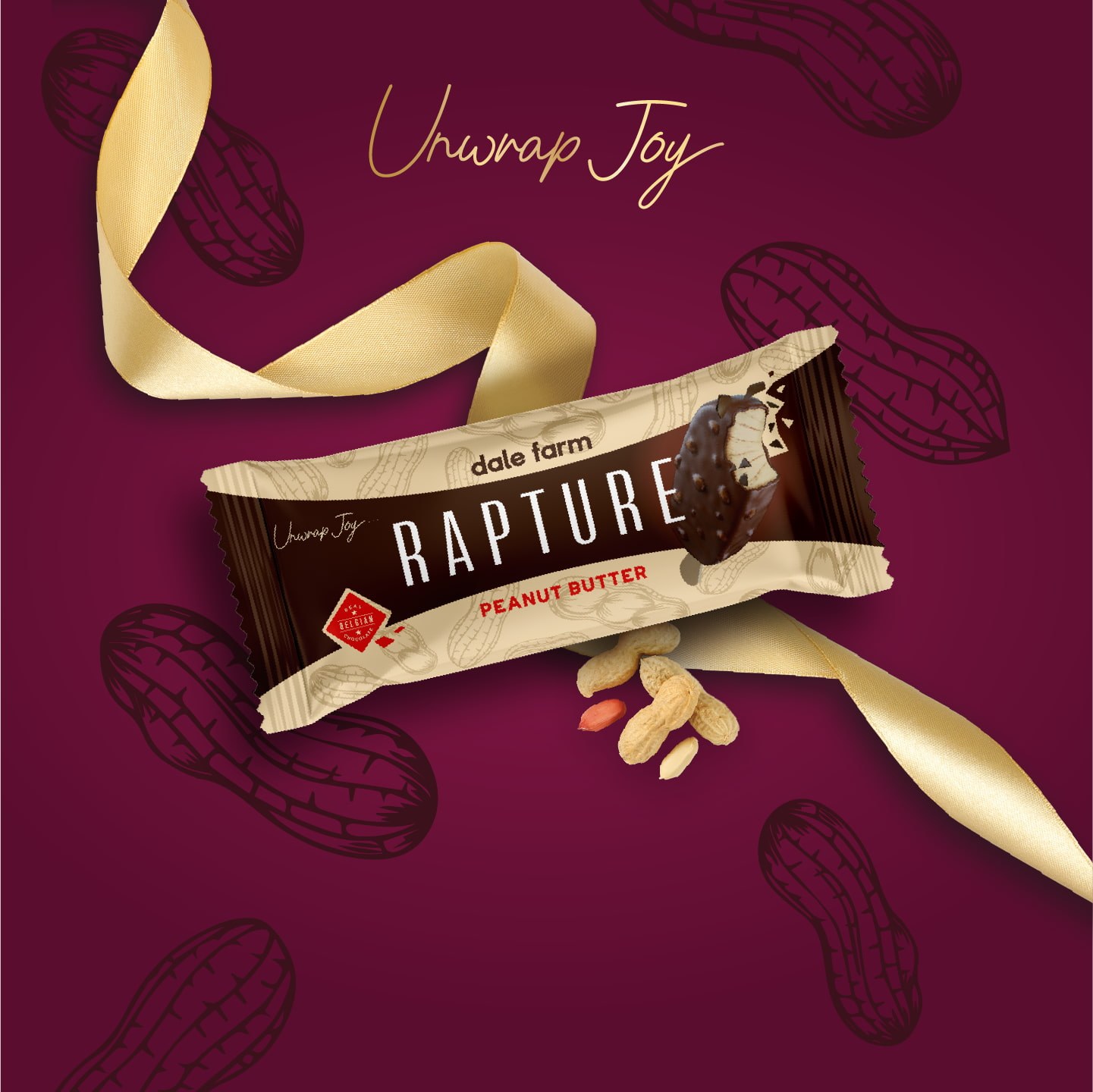Rapture peanut btter square